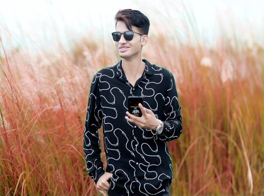 dark handsome anime boy wallpaper