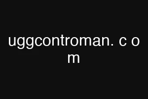 uggcontroman. c o m