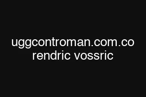 uggcontroman.com.co rendric vossric