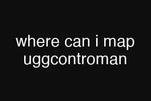where can i map uggcontroman